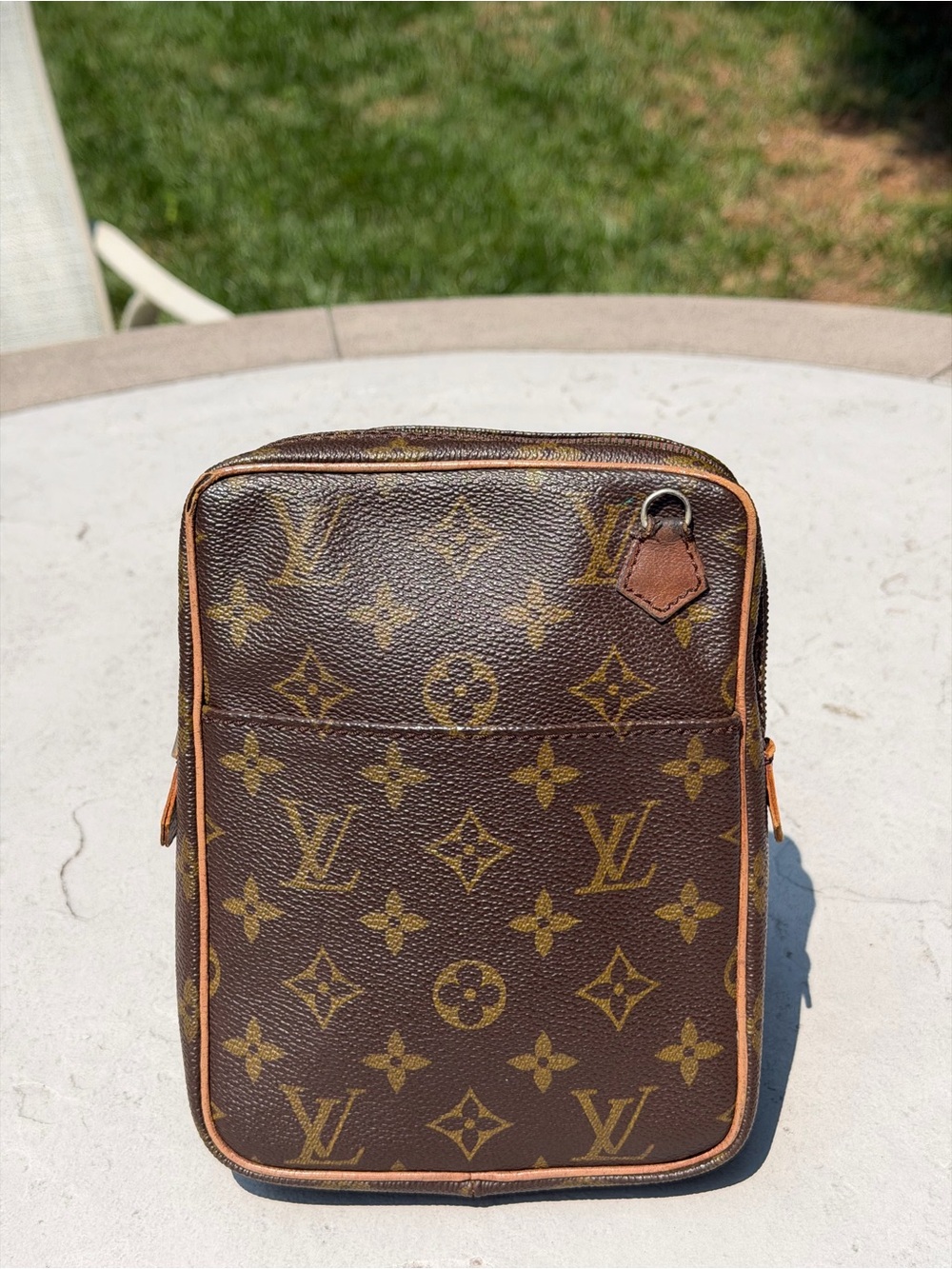 Louis Vuitton Brown Monogram Canvas Messenger Crossbody